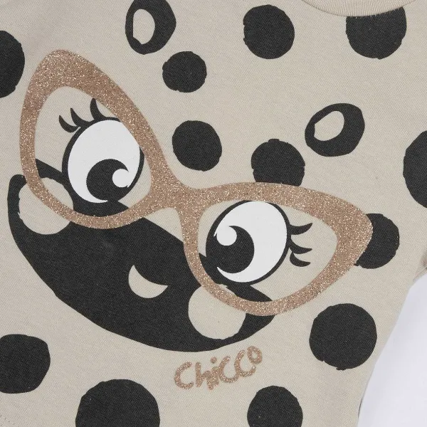 T-Shirt | Chicco T-Shirt Con Stampa Grandi Pois