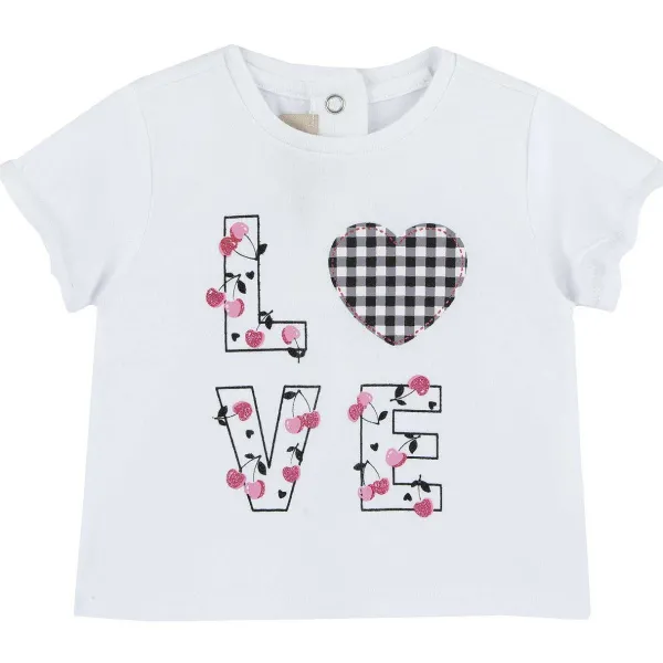 T-Shirt | Chicco T-Shirt Con Stampa Love