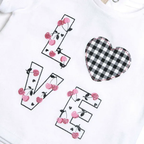 T-Shirt | Chicco T-Shirt Con Stampa Love