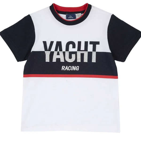 T-Shirt | Chicco T-Shirt Con Stampa Yacht